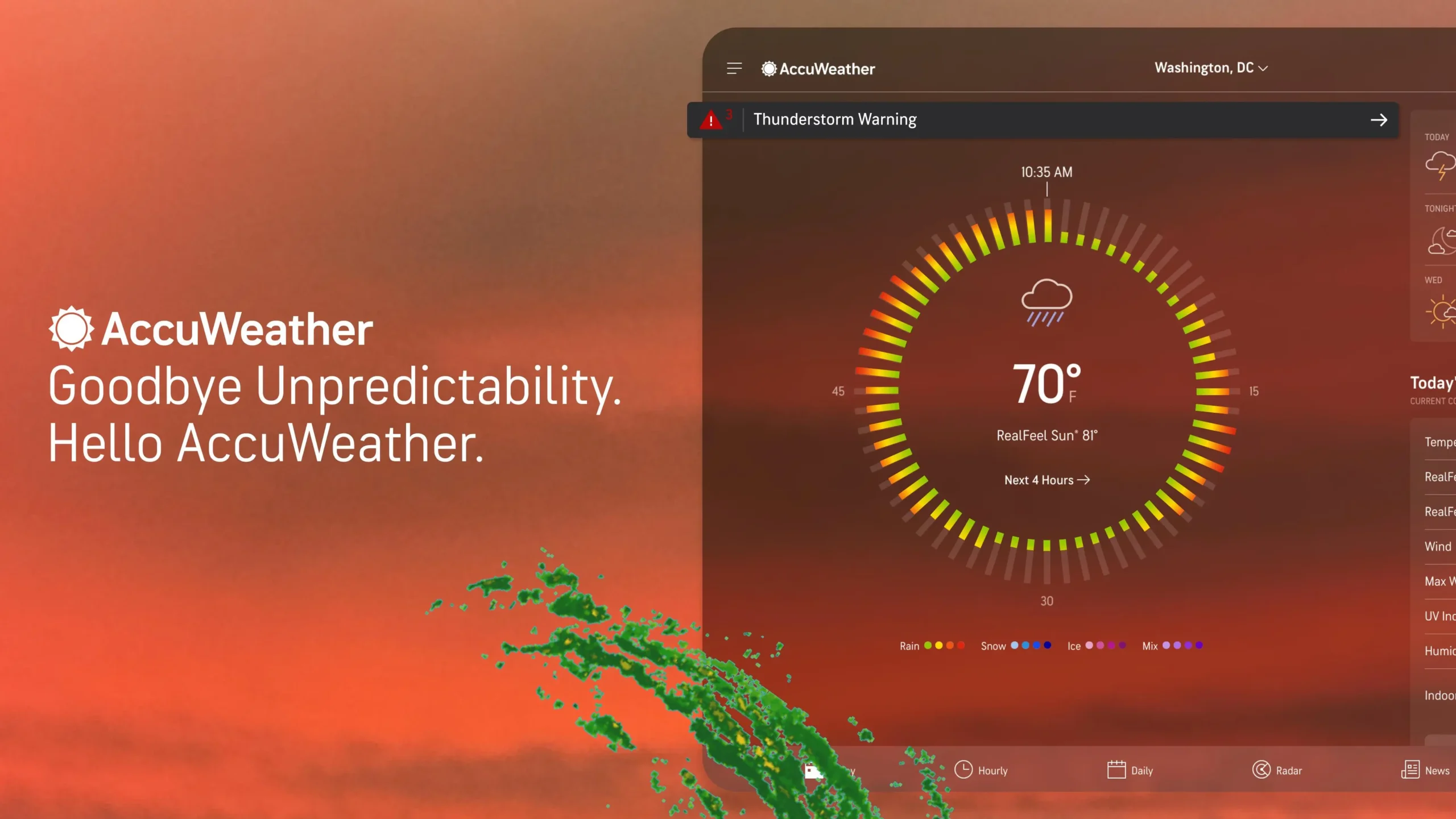 AccuWeather sin anuncios APK: La mejor app del tiempo sin interrupciones - AccuWeather es gratuito para Android accuweather sin anuncios apk - AccuWeather es gratuito para Android