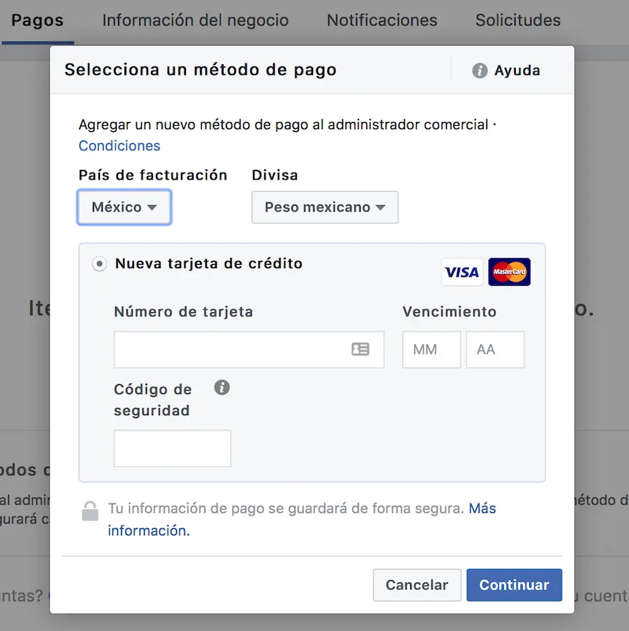 Configuración de Pago en el Administrador de Anuncios de Facebook: Guía Completa - Cómo cambiar el método de pago en anuncios de Facebook configuración de pago en el administrador de anuncios - Cómo cambiar el método de pago en anuncios de Facebook