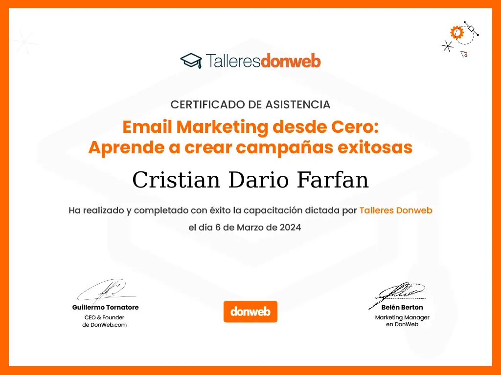 DonWeb Email Marketing: Guía Completa para el Éxito - Cómo crear un correo en Donweb donweb email marketing - Cómo crear un correo en Donweb