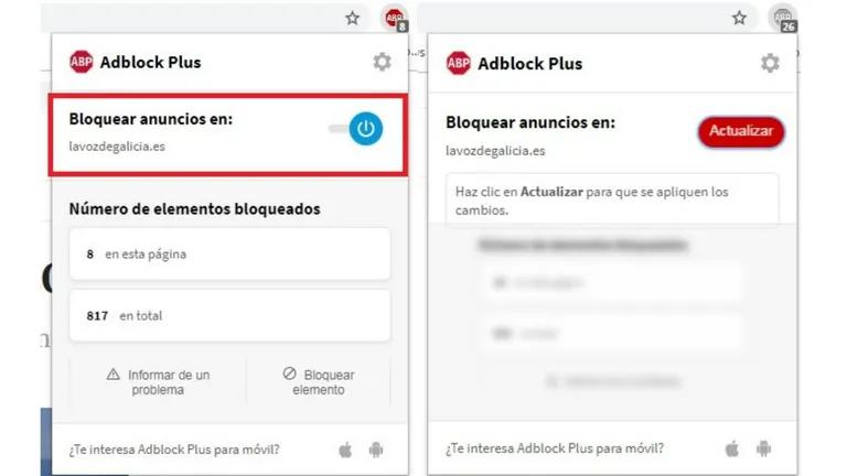 desactivar bloqueador de anuncios en internet explorer - Cómo desactivar AdBlock en Internet Explorer