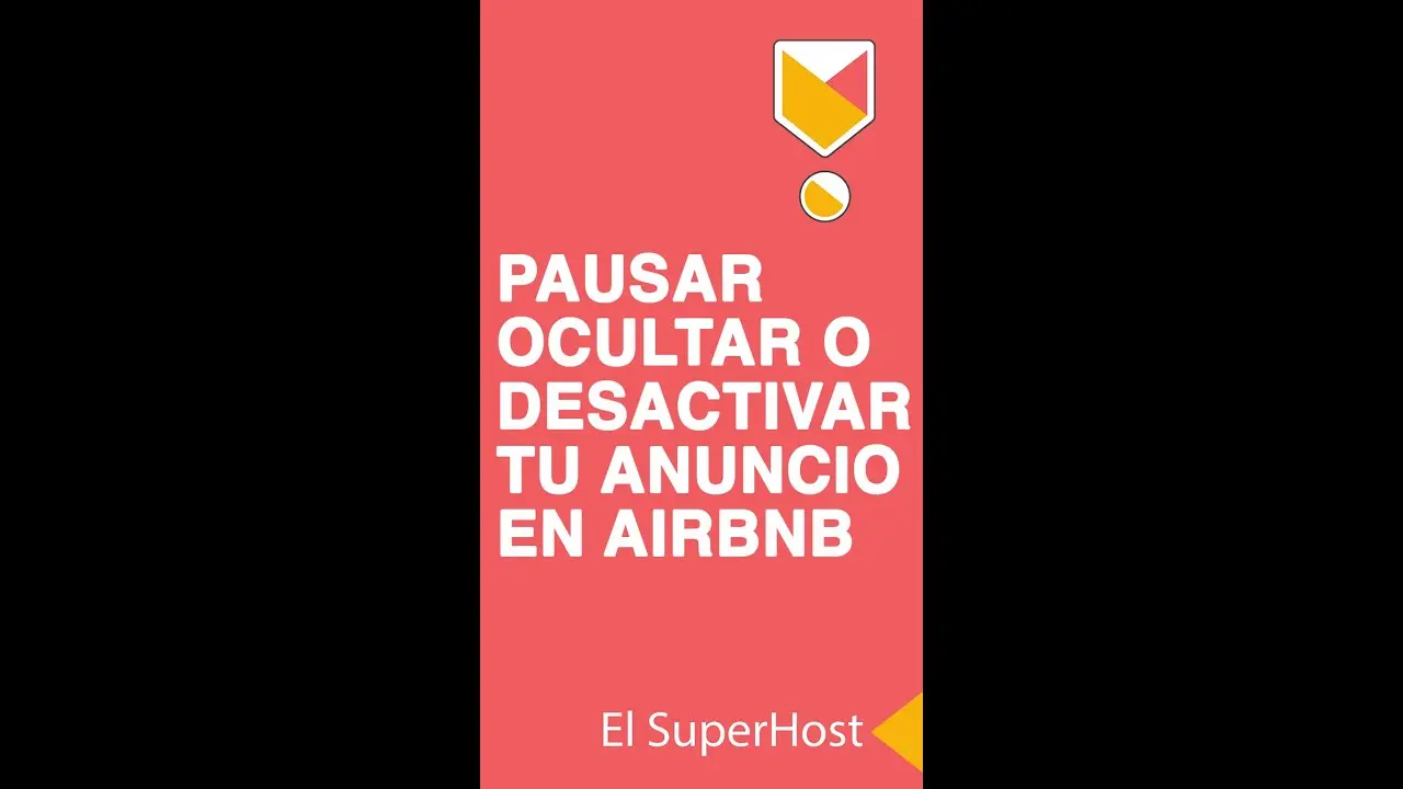 como pausar anuncios airbnb - Cómo desactivar los anuncios de Airbnb