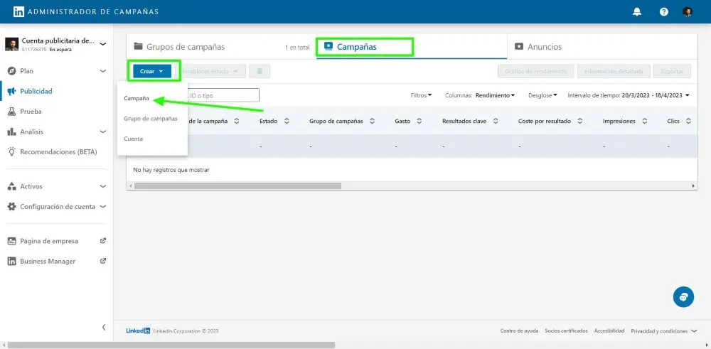 administrador anuncios linkedin - Cómo encontrar un administrador de anuncios de LinkedIn