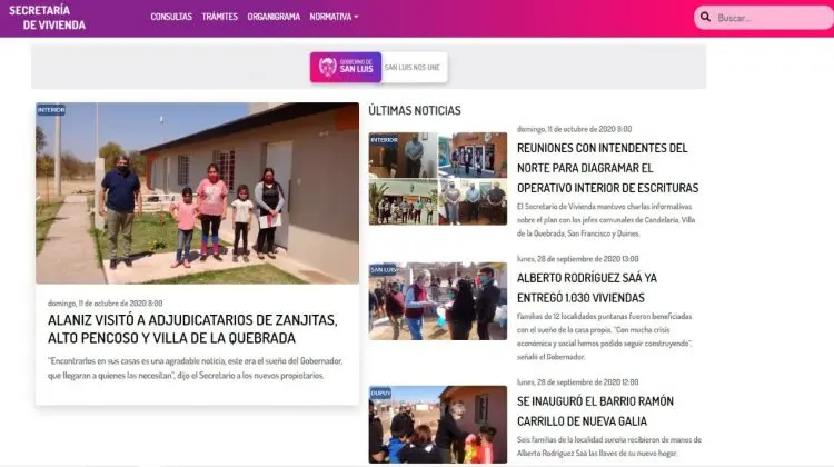 anuncios del gobierno de san luis - Cómo inscribirse en viviendas San Luis