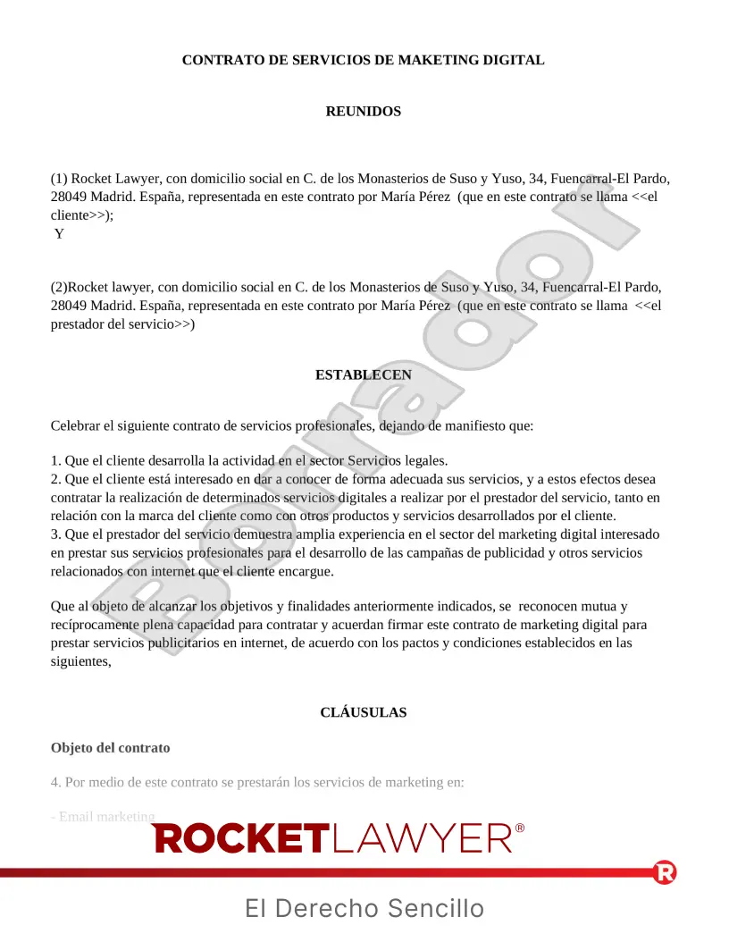 Modelo de Contrato de Marketing: Guía Definitiva - Cómo se debe elaborar un contrato modelo de contrato de marketing - Cómo se debe elaborar un contrato