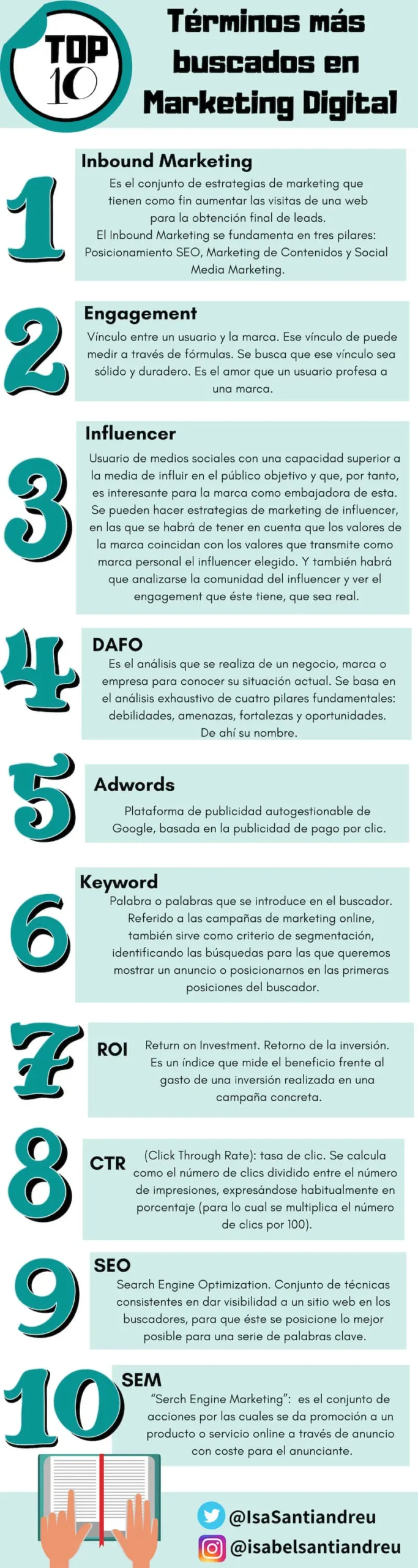 terminos usados en marketing - Cómo se dice enganche en marketing