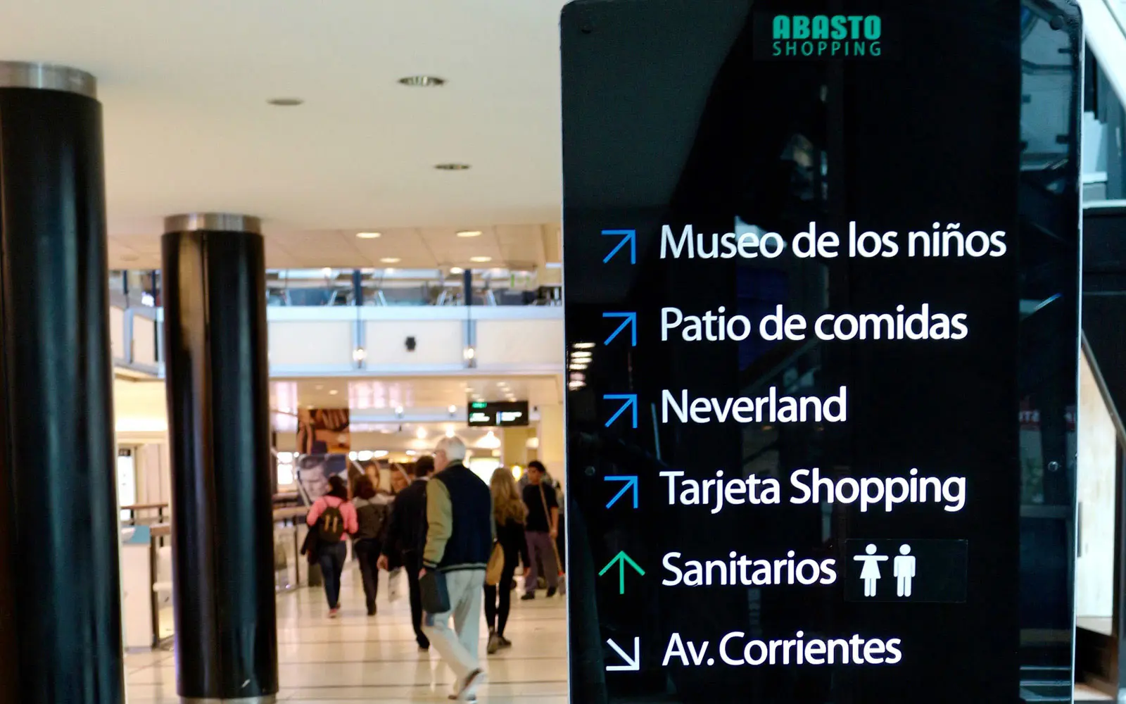 publicidad shopping abasto - Cómo se llama la estación del Abasto Shopping