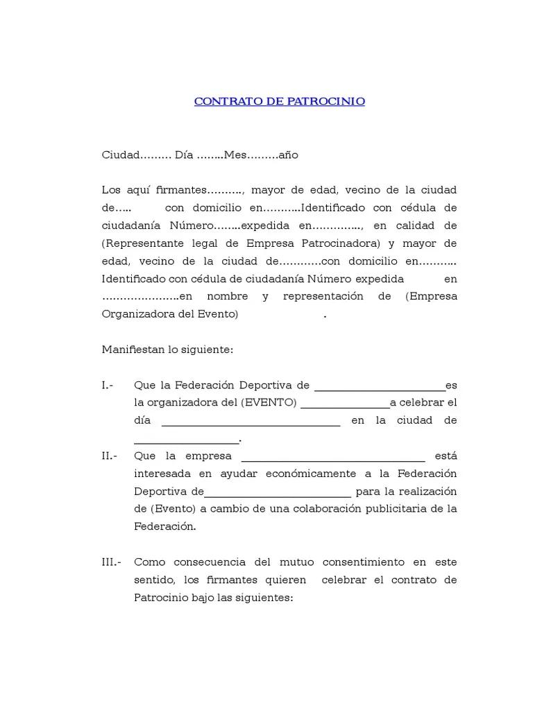 contratos de publicidad y marketing para deportistas - Cómo son los contratos deportivos