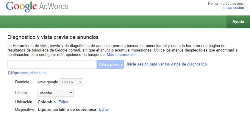 adwords como ver vista previa de grupo de anuncios - Cómo ver la vista previa de anuncios en Google Ads