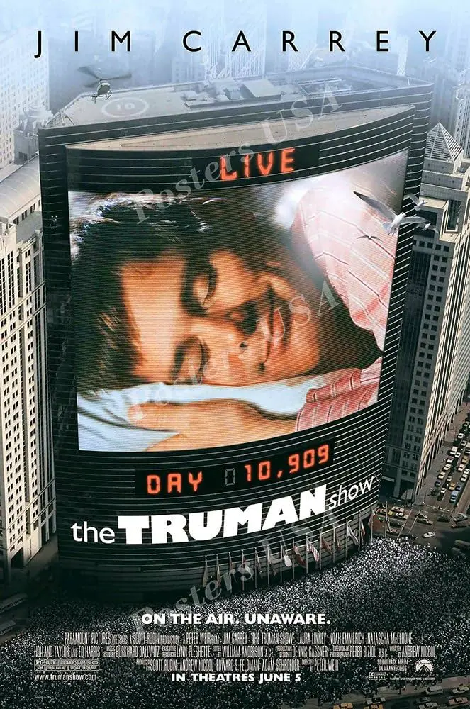 the truman show publicidad - Cuál es el mensaje del show de Truman