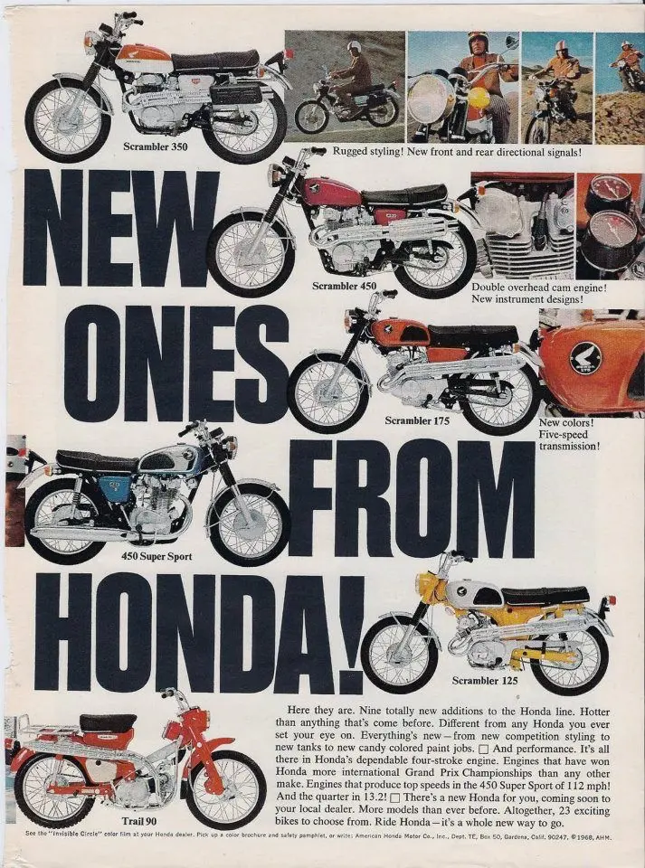 Anuncios viejos de moto Honda: Guía completa para compradores - Cuál es la moto más vendida de la historia anuncios viejos de moto honda - Cuál es la moto más vendida de la historia