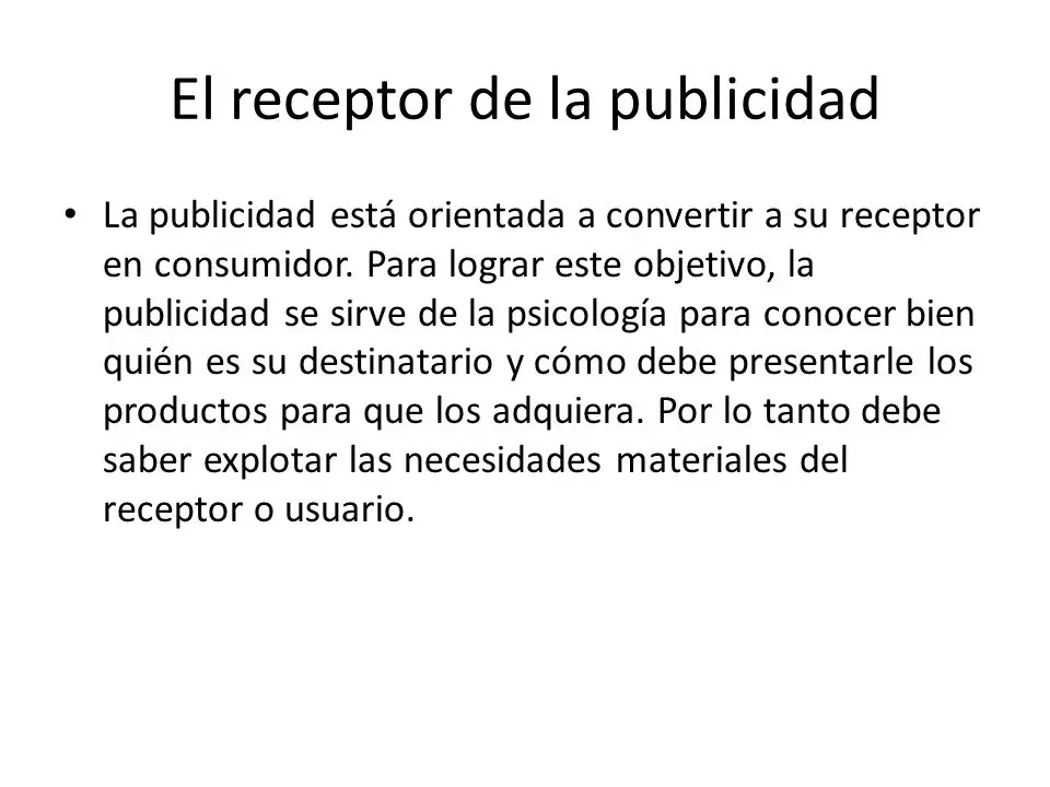 Receptor de la Publicidad: Guía Completa para un Marketing Efectivo - Cuáles son los tipos de receptores de comunicación receptor de la publicidad - Cuáles son los tipos de receptores de comunicación