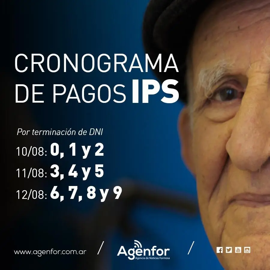 Fechas de Pago IPS 2024: Aguinaldo y Jubilaciones - Cuándo se cobra el aguinaldo del ips 2024 anuncios pagos ips - Cuándo se cobra el aguinaldo del ips 2024