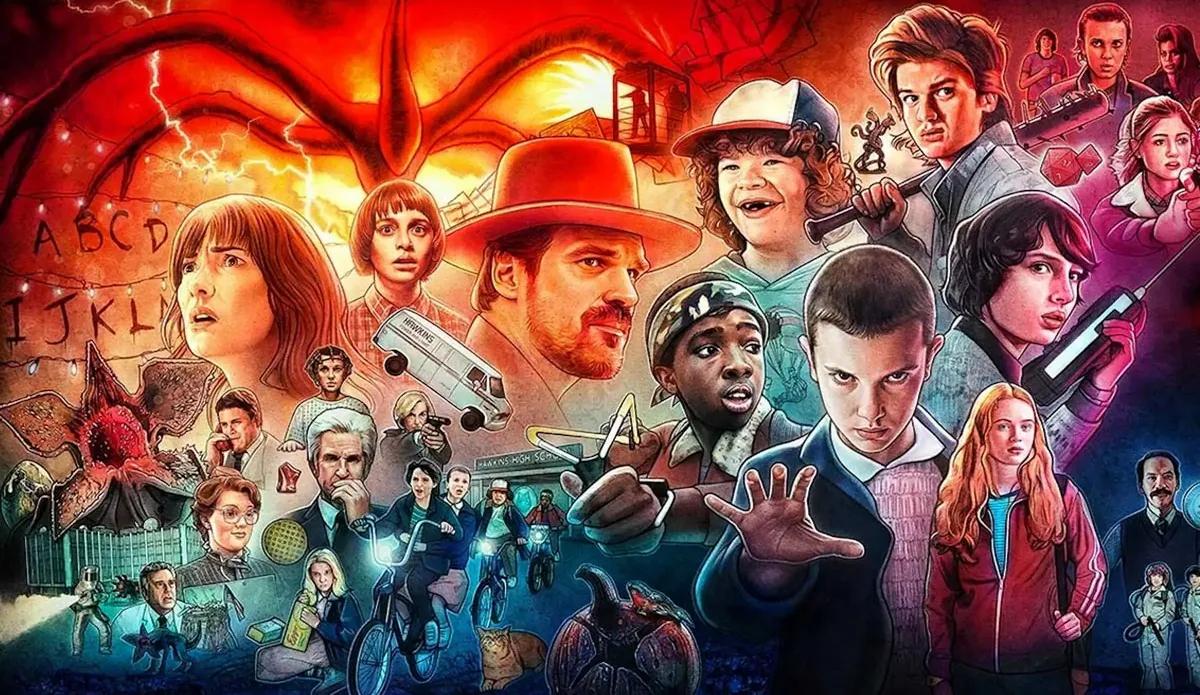 stranger things publicidad - Cuándo se publicó Stranger Things