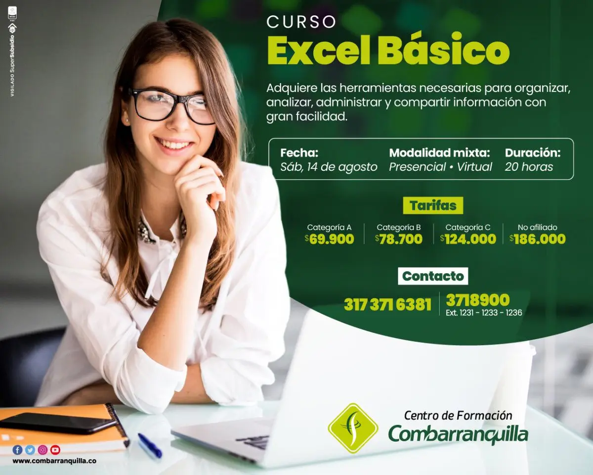 Aprende Excel: Guía completa de cursos y precios - Cuánto cuesta un curso de Excel completo anuncios de cursos de excel - Cuánto cuesta un curso de Excel completo