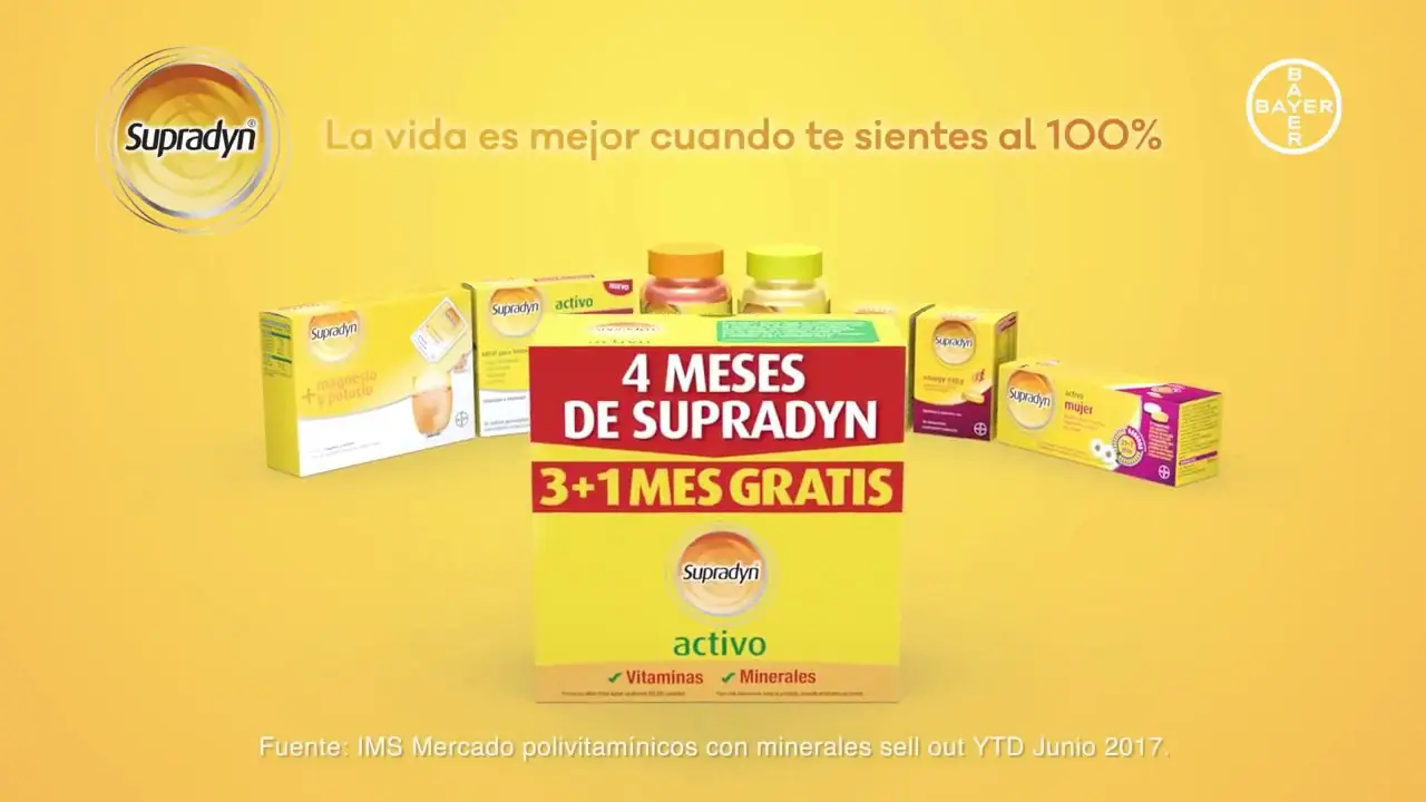 Supradyn: Guía completa sobre sus beneficios, contraindicaciones y efectos - Cuánto tiempo se recomienda tomar Supradyn publicidad supradyn - Cuánto tiempo se recomienda tomar Supradyn