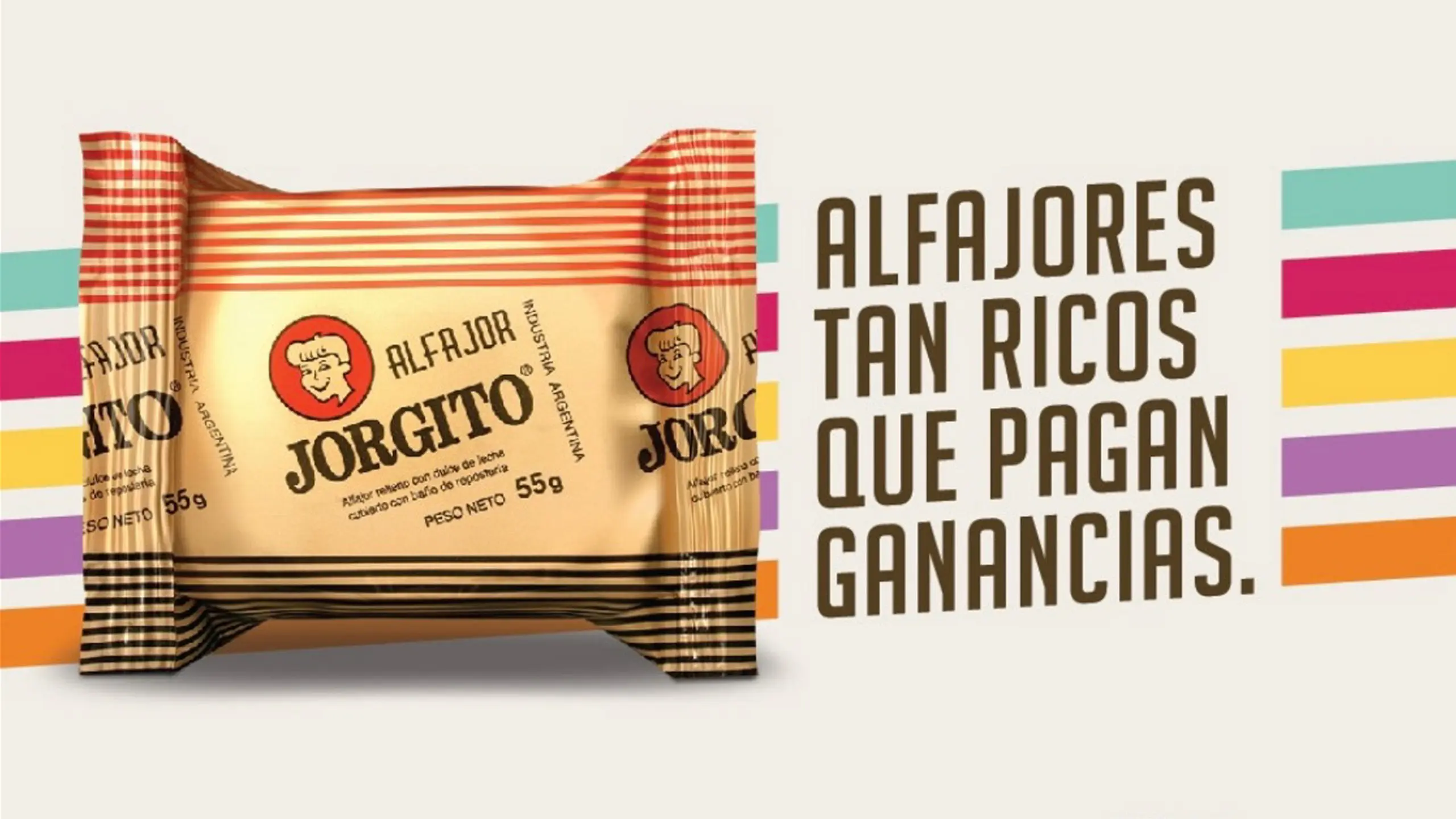 alfajor jorgito publicidad - Cuántos alfajores vende Jorgito por día
