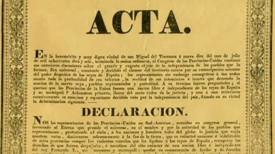 204 años de la Declaración de la Independencia Argentina: Reflexiones sobre nuestra identidad y el camino hacia la libertad - Cuántos diputados firmaron el Acta de la Independencia publicidad de independencia - Cuántos diputados firmaron el Acta de la Independencia