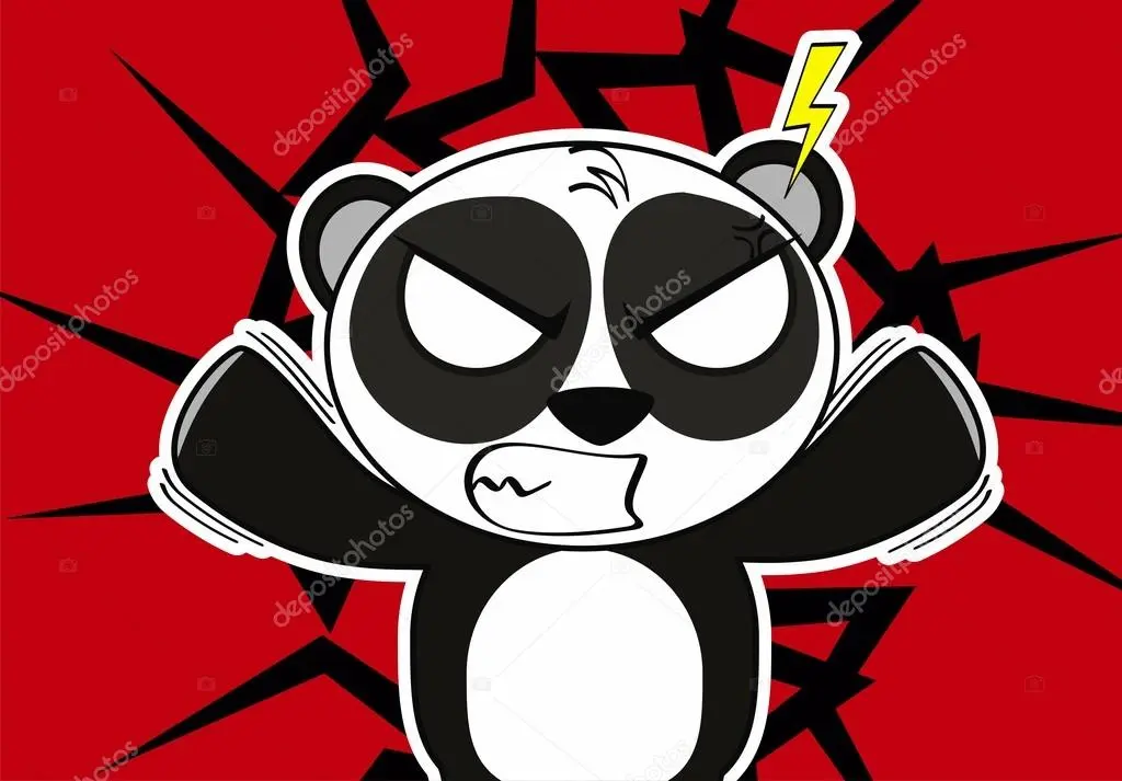 Publicidad Panda Enojado: Explorando la Imagen del Panda Gigante en la Publicidad - Cuántos pandas tiene China publicidad panda enojado - Cuántos pandas tiene China