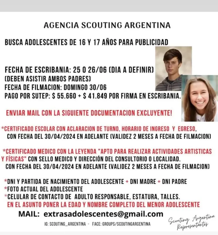 Casting en Buenos Aires para Publicidad: Guía Completa - Dónde hacer casting para extras casting en buenos aires para publicidad - Dónde hacer casting para extras
