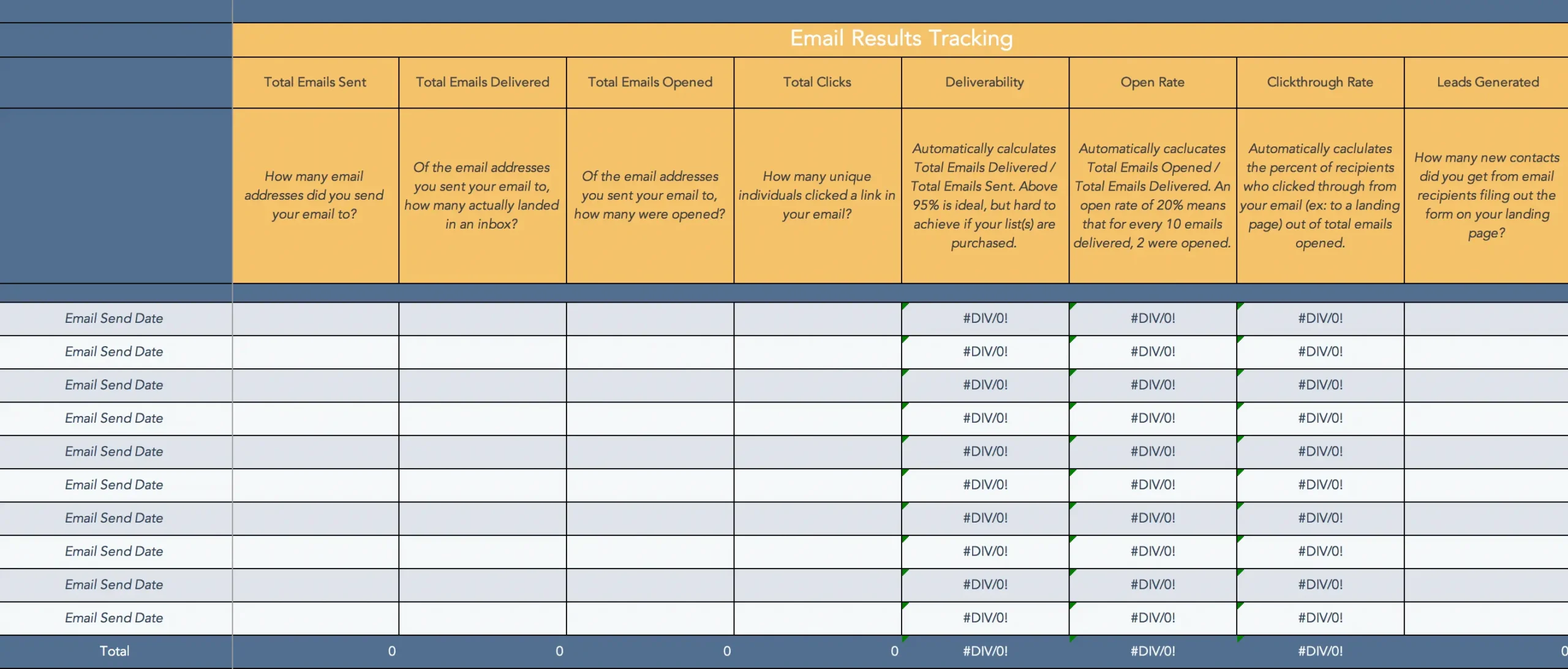 email marketing tracking - How do I create an email tracking