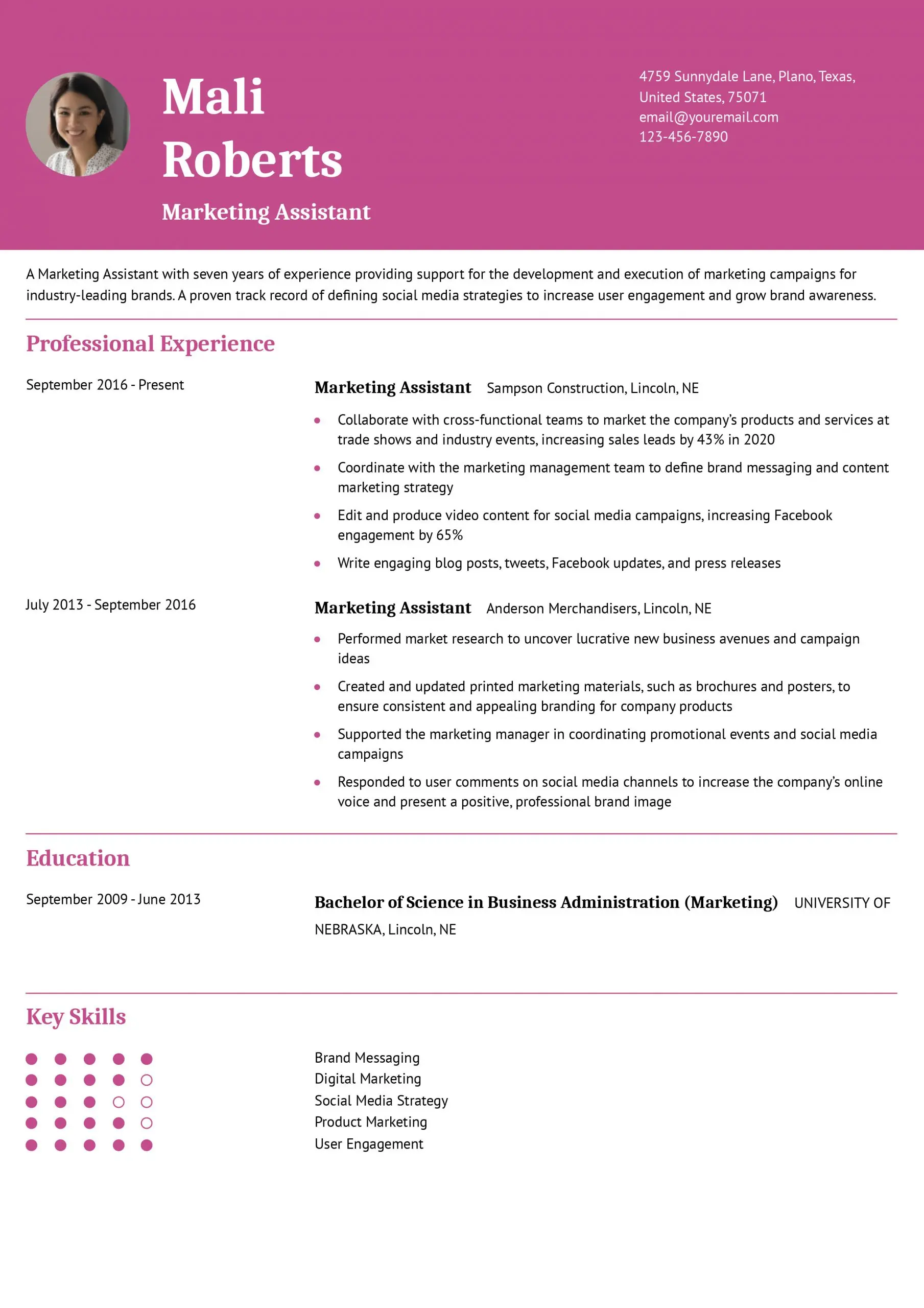 Marketing Assistant Resume: Guía Definitiva para un CV Impecable - How do I write a CV for a marketing assistant marketing assistant resume - How do I write a CV for a marketing assistant
