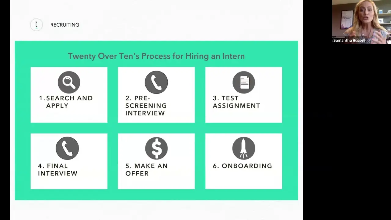 Cómo contratar a un becario de marketing - How to recruit an intern how to hire a marketing intern - How to recruit an intern