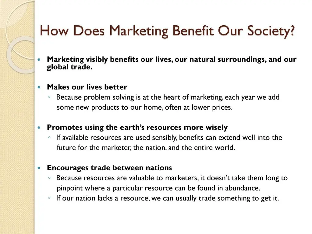 El Impacto del Marketing en la Sociedad: Beneficios y Desafíos - In what ways does effective marketing benefit society how does marketing benefit society - In what ways does effective marketing benefit society