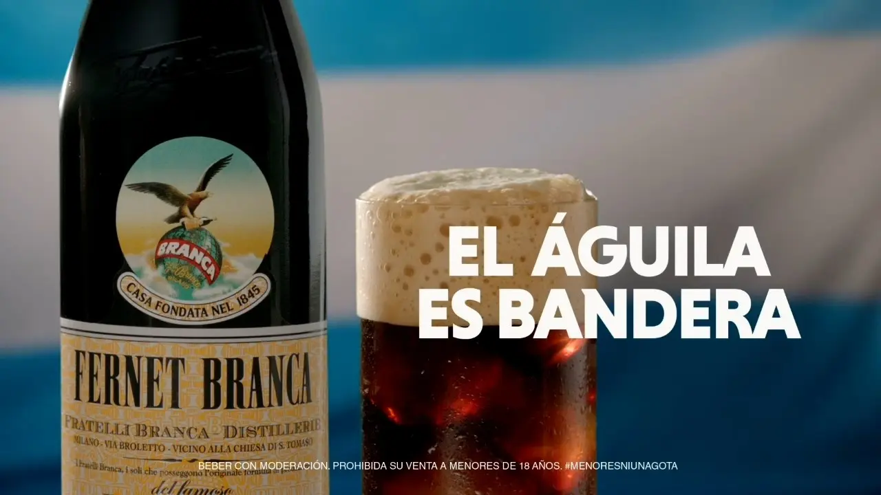 Última Publicidad de Fernet Branca: El Águila es Bandera - Qué águila es la de Fernet Branca ultima publicidad de fernet branca - Qué águila es la de Fernet Branca