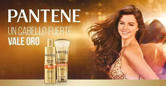 selena gomez publicidad pantene - Qué champú usa Selena Gómez