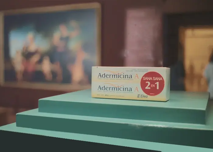 marcela kloosterboer publicidad - Qué cuadro es el de la propaganda de adermicina