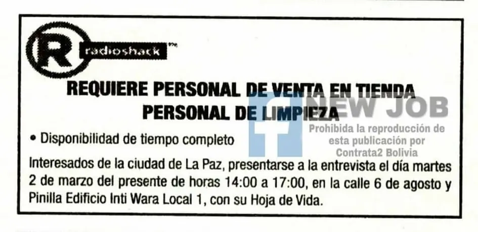 Anuncios de Trabajo en La Paz, Bolivia: Guía Completa - Qué empresas existen en La Paz anuncios de trabajo en la paz bolivia - Qué empresas existen en La Paz