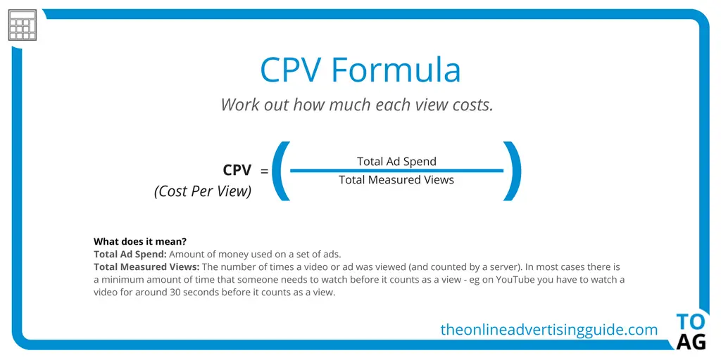 <b>CPV Marketing Formula:</b> Guía Definitiva para Anunciantes - Qué es CPM y CPV cpv marketing formula - Qué es CPM y CPV