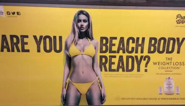 anuncios con cuerpos ideales - Qué es el cuerpo en un anuncio publicitario