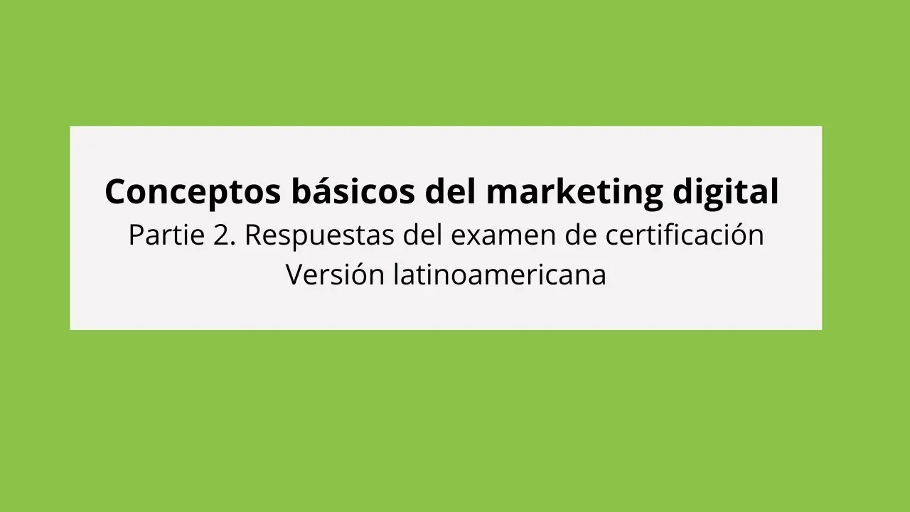 Conceptos Básicos del Marketing Digital: Google Digital Garage - Qué es Google Digital Garage conceptos basicos del marketing digital google garage - Qué es Google Digital Garage