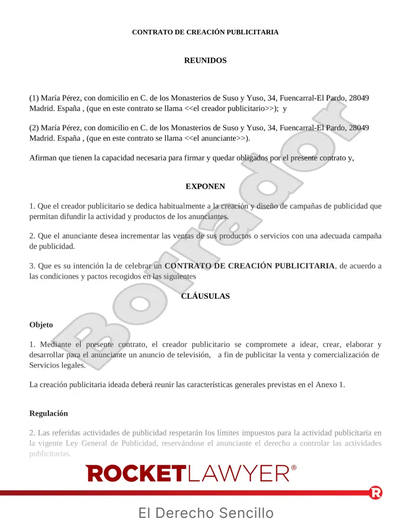 Contrato para Publicidad: Guía Completa - Qué es un contrato de creación publicitaria contrato para publicidad - Qué es un contrato de creación publicitaria