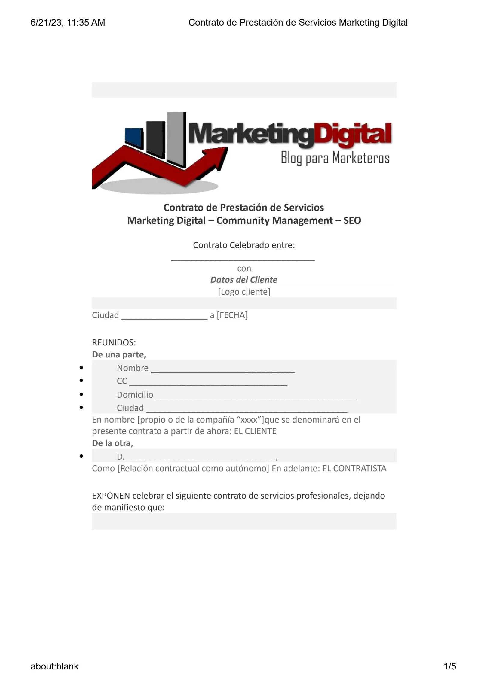 Contrato de Marketing y Publicidad: La Clave para el Éxito de tu Campaña - Qué es un contrato de marketing contrato de marketing y publicidad - Qué es un contrato de marketing