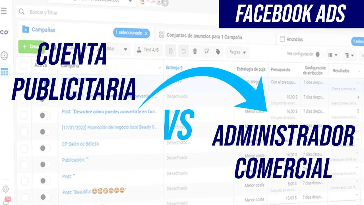 Cuenta de Anuncios: Administrador Comercial de Facebook - Qué es una cuenta de administrador comercial cuenta de anuncios administrador comercial - Qué es una cuenta de administrador comercial