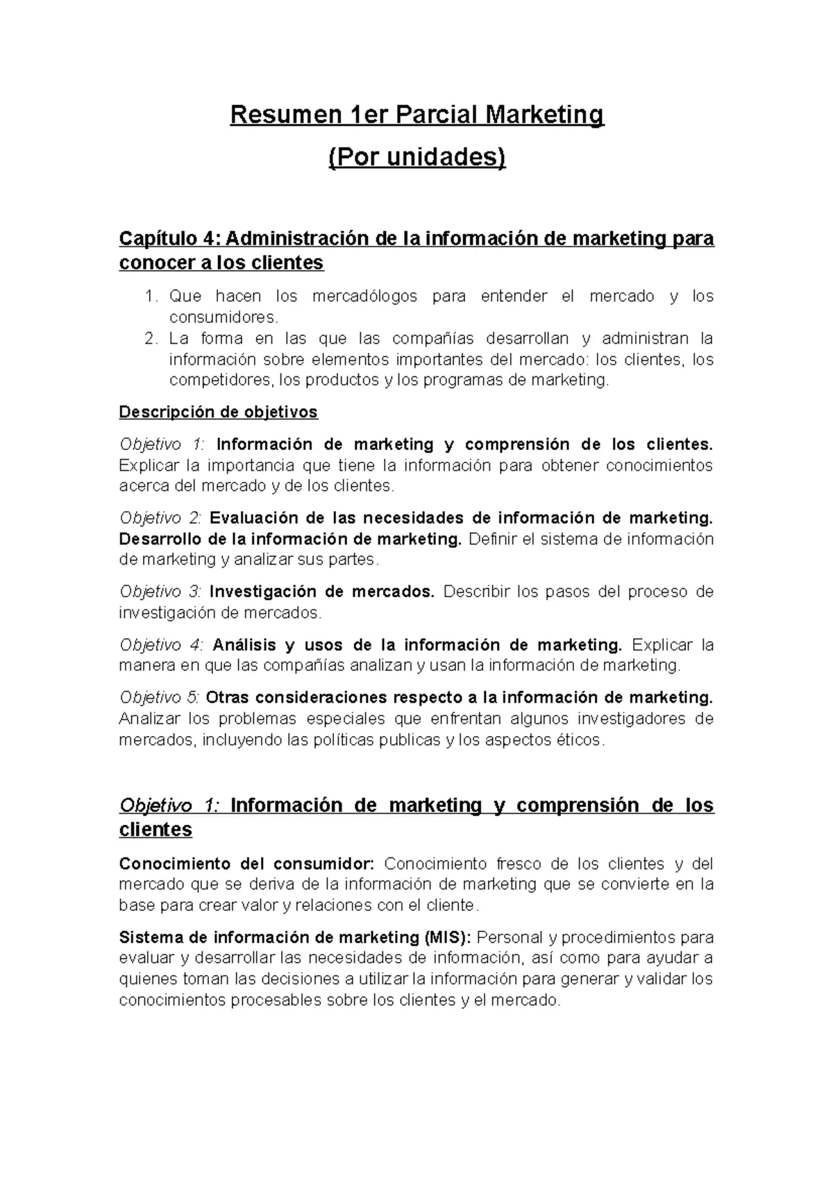 Administración de la Información de Marketing: Resumen - Qué es una definición de gestión de información de marketing administracion de la informacion de marketing resumen - Qué es una definición de gestión de información de marketing