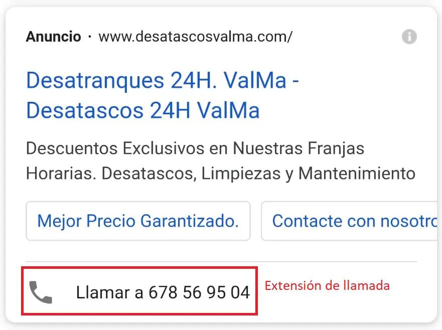 Anuncios con Extensiones de Llamada: La Guía Definitiva para Google Ads - Qué es una extensión de llamada anuncios con extensiones de llamada - Qué es una extensión de llamada