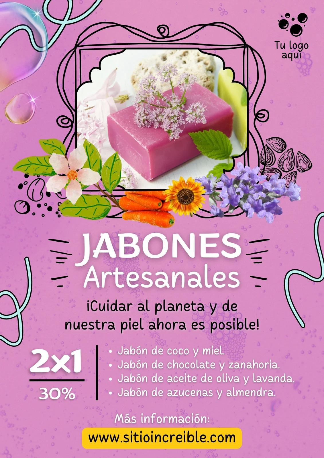 publicidad de jabones - Qué escribir en las etiquetas para jabones artesanales