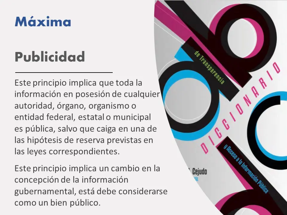 Principio de Máxima Publicidad: Transparencia y Acceso a la Información - Qué explica el principio de máxima divulgación de la información principio de maxima publicidad - Qué explica el principio de máxima divulgación de la información