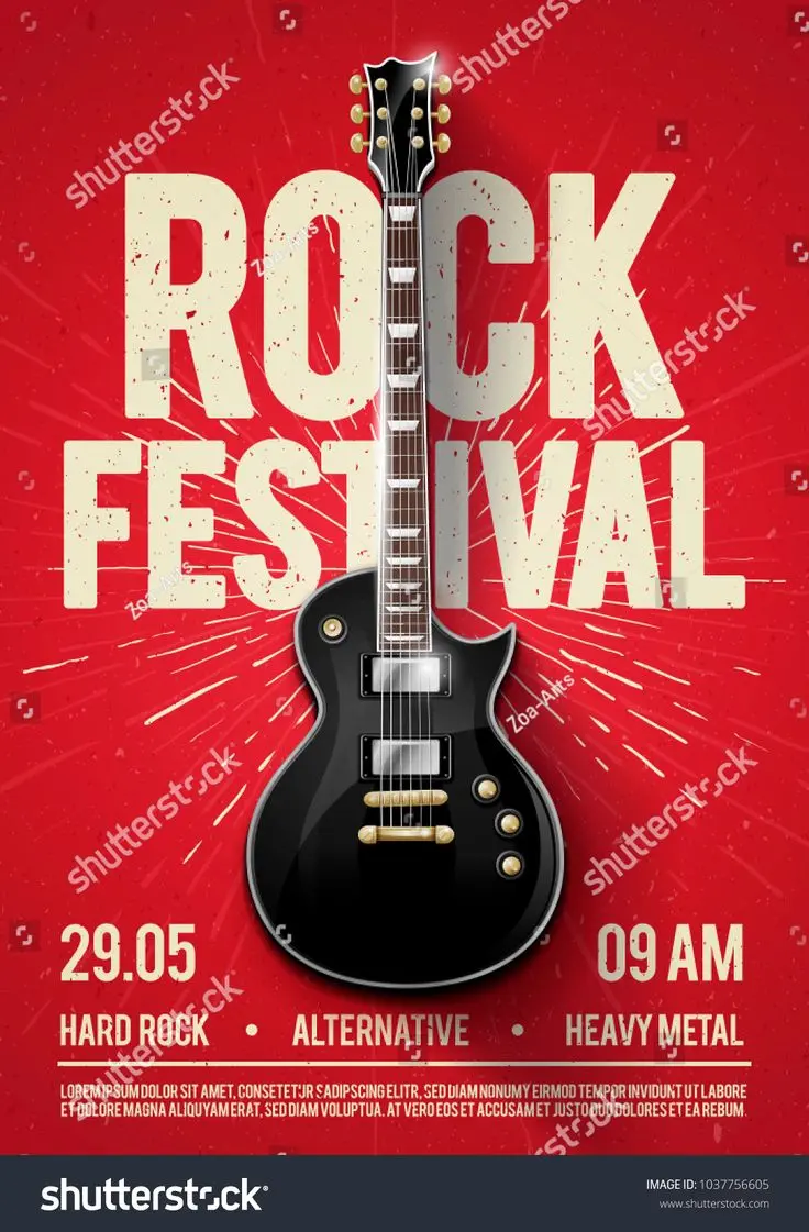 Imágenes de Anuncios de Rock: Un Viaje a Través de la Historia y la Estética del Género - Qué expresan las canciones de rock imagenes de anuncios de rock - Qué expresan las canciones de rock