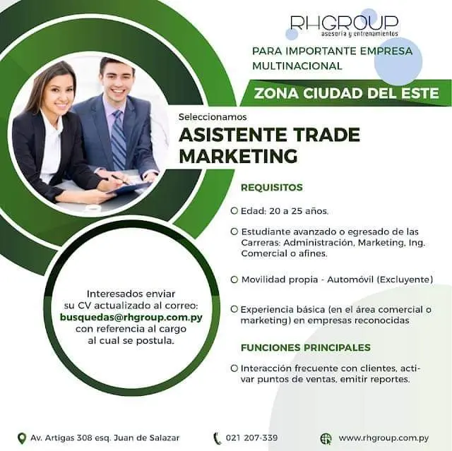 Asistente de Trade Marketing: Funciones y Responsabilidades - Qué hace un asistente de trade marketing asistente de trade marketing funciones - Qué hace un asistente de trade marketing