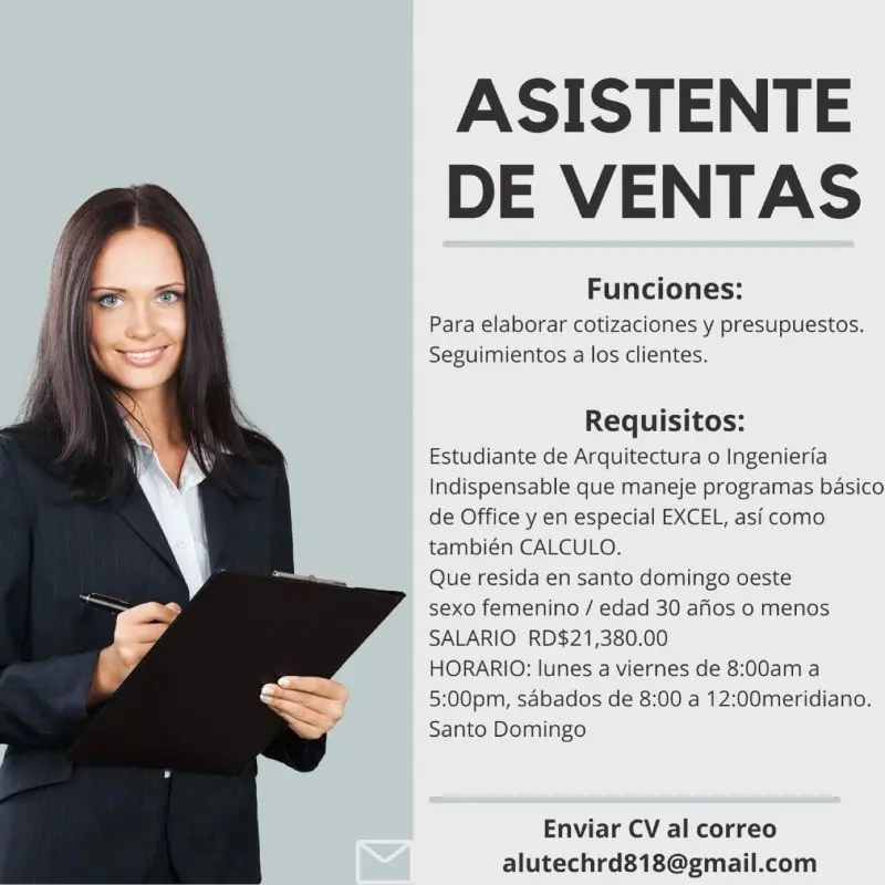 Anuncios para el Puesto de Asistente de Ventas: Guía Completa - Qué hace un auxiliar de punto de venta anuncios para el puesto asistente de ventas - Qué hace un auxiliar de punto de venta