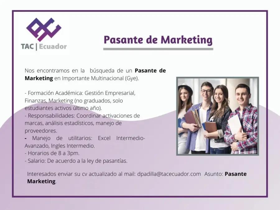Cuánto gana un pasante de marketing en Argentina y qué funciones realiza - Qué hace un becario en marketing pasante de marketing - Qué hace un becario en marketing