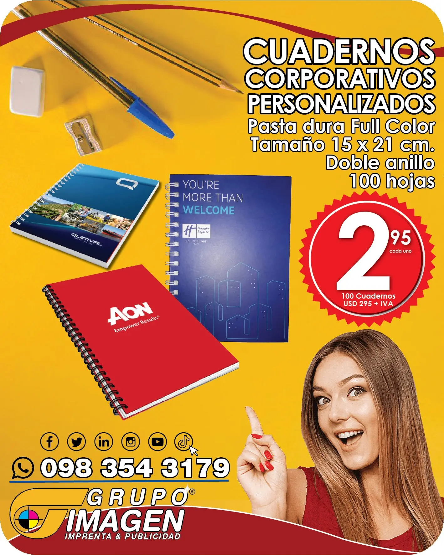 publicidad cuadernos - Qué hacer con cuadernos