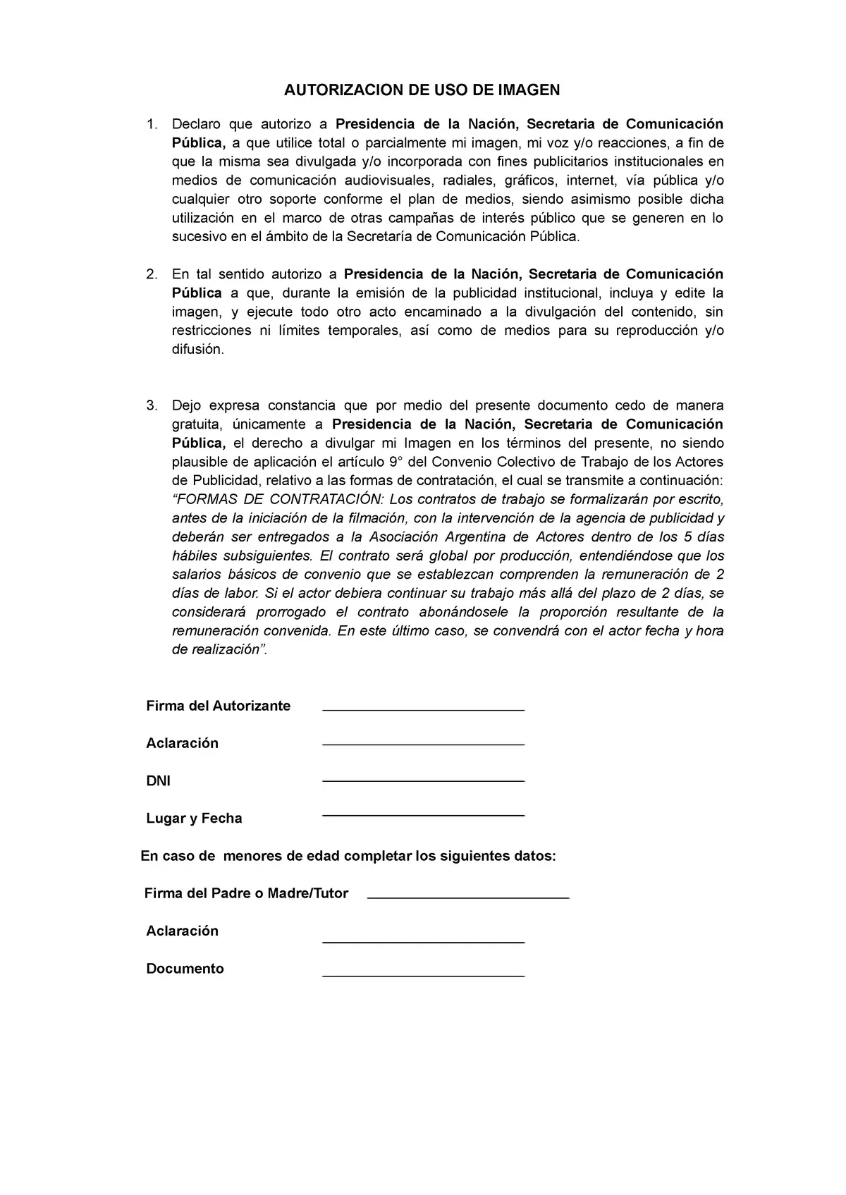 Contrato de Uso de Imagen para Publicidad en Argentina: Guía Completa - Qué ley protege mi imagen en Argentina contrato de uso de imagen para publicidad argentina - Qué ley protege mi imagen en Argentina