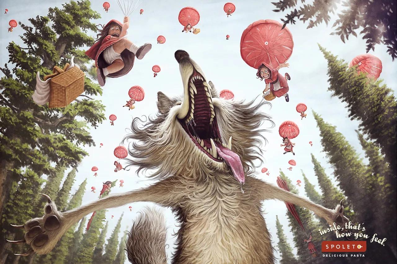 Publicidad Caperucita Roja: Explorando un Clásico a través de la Publicidad - Qué mensaje nos transmite la Caperucita Roja publicidad caperucita roja - Qué mensaje nos transmite la Caperucita Roja