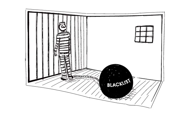 Blacklist de Email Marketing: Guía Completa para Evitar y Salir - Qué pasa si tu correo electrónico queda en la lista negra blacklist email marketing - Qué pasa si tu correo electrónico queda en la lista negra