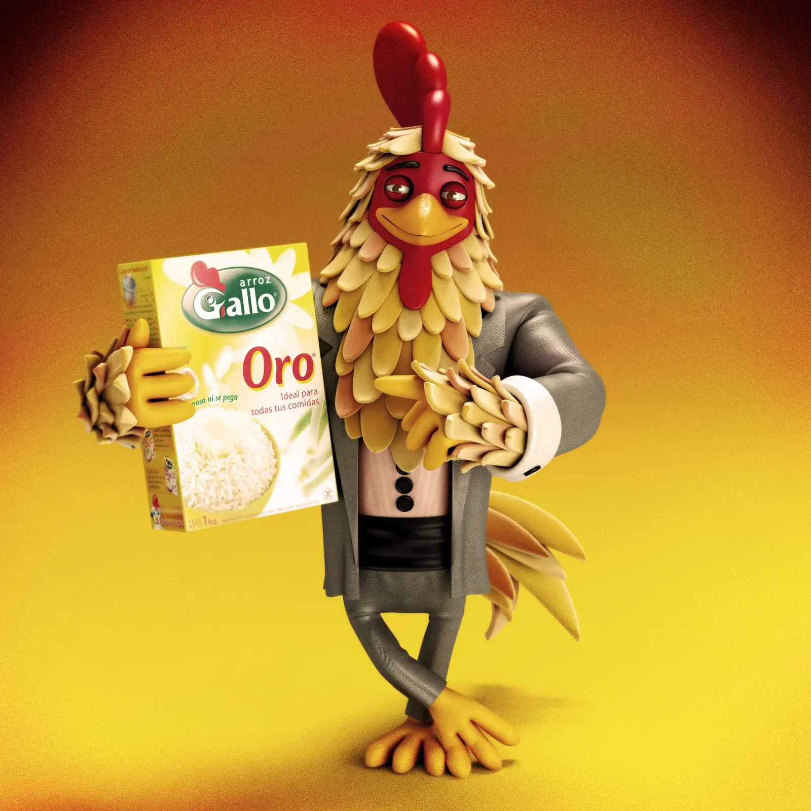 arroz gallo oro publicidad - Qué pasó con el arroz Gallo Oro